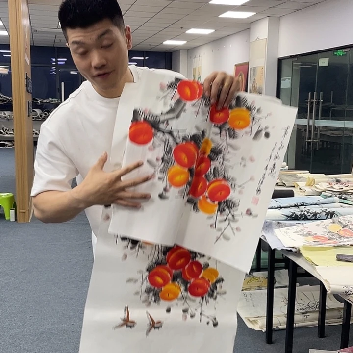 国画纯手绘字画宣纸