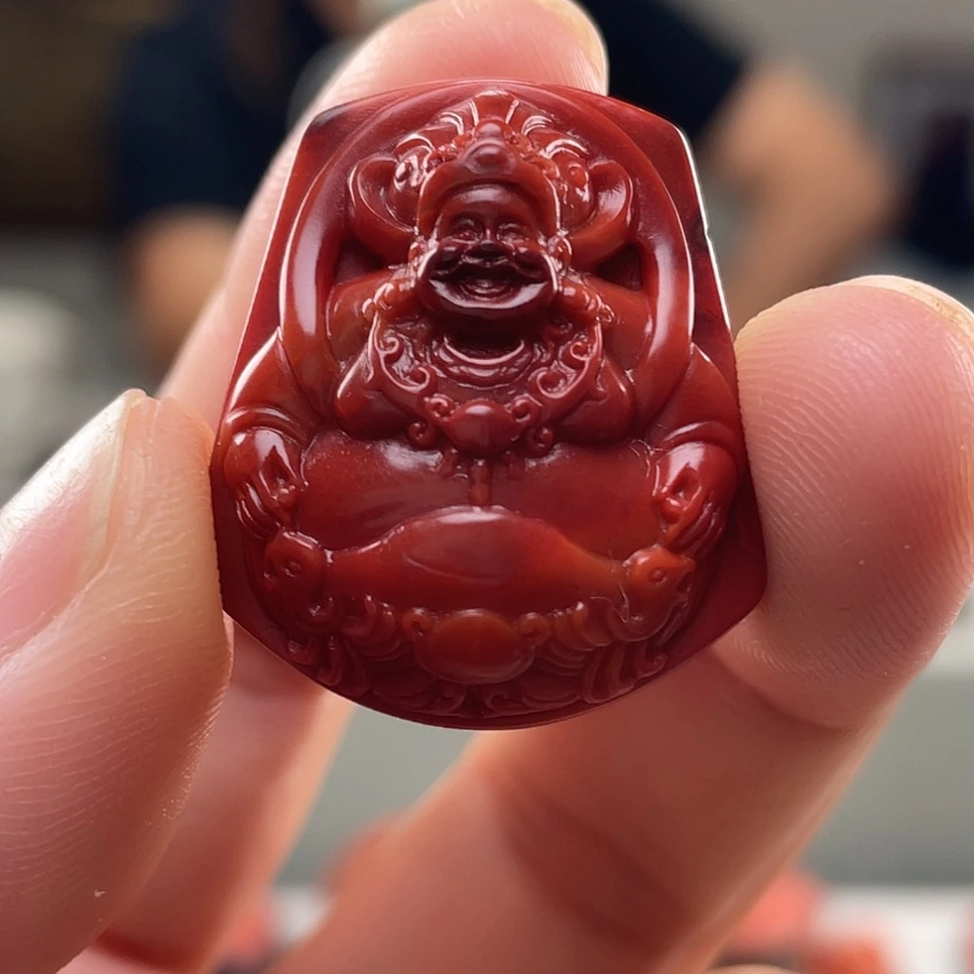 南红玛瑙未镶嵌颈饰