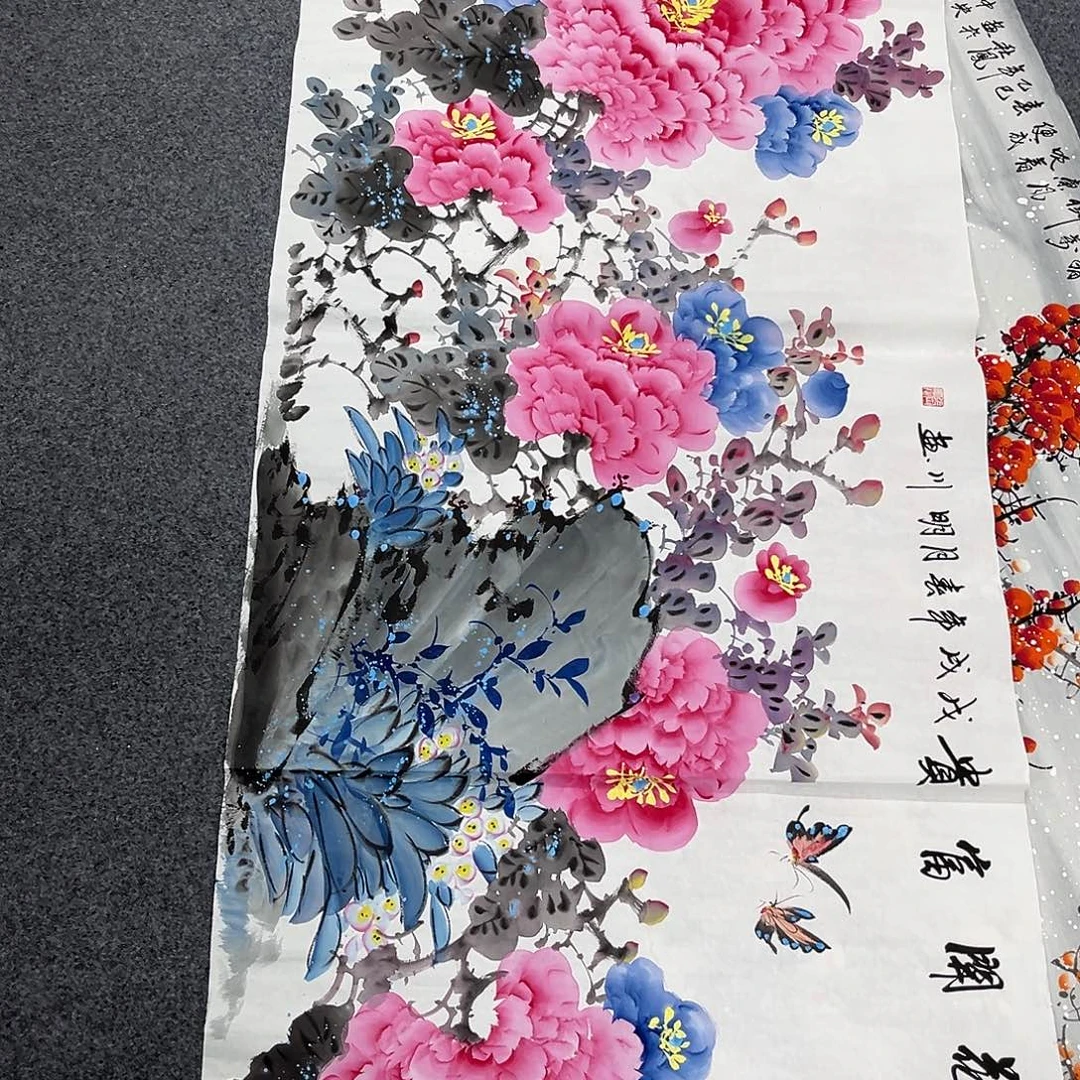 国画国画老师作品
