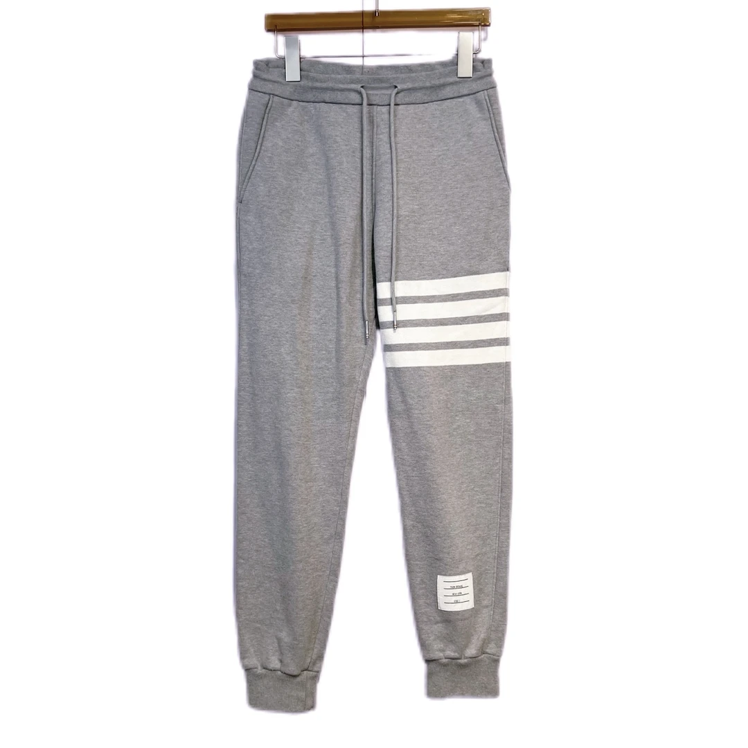 99新 THOMBROWNE 011437 经典四杠抽绳卫裤 1码