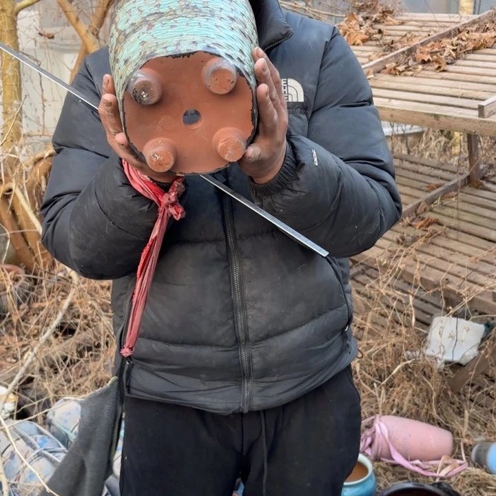 红陶口径 高度 花盆 21 22