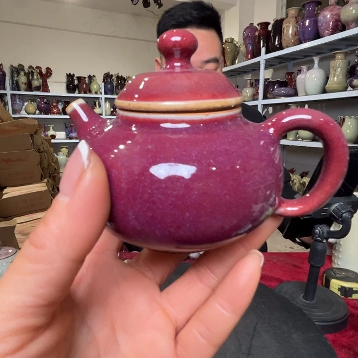 瓷片牛家钧窑牛自恒老师钧瓷