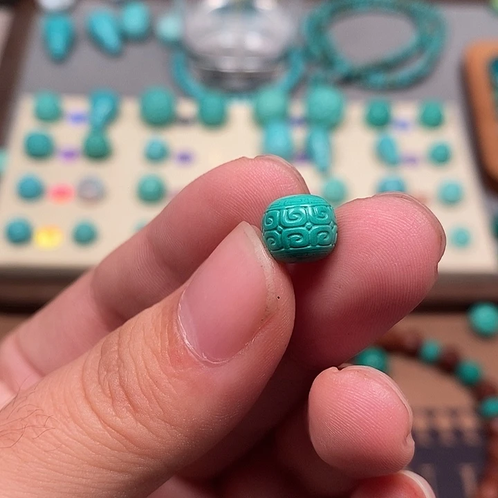 原生态湖北矿散珠配饰，尺寸8.8