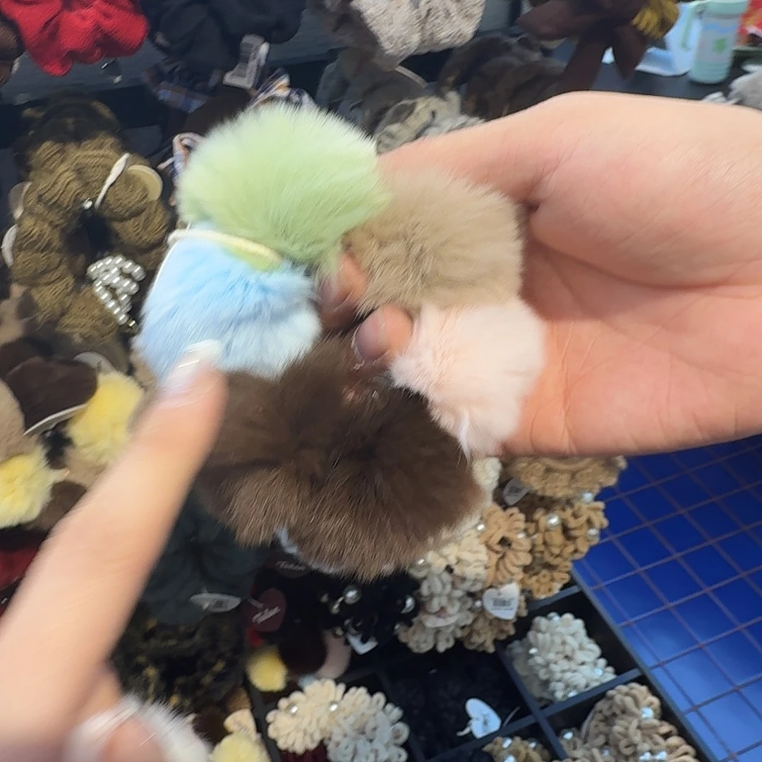 皮质非金属好看的发圈02