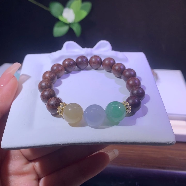 翡翠散珠翡翠手串