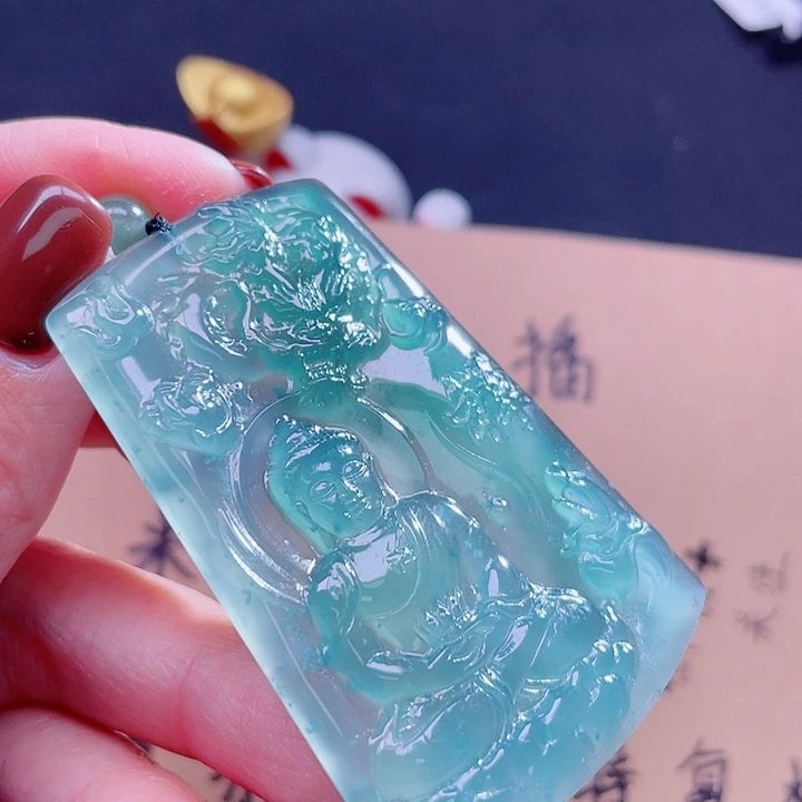 翡翠吊坠(不含链)未镶嵌