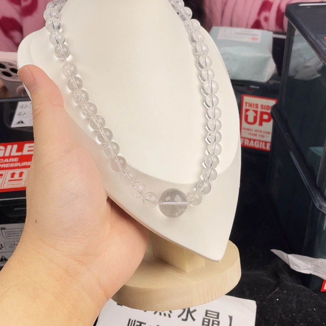 银S925镀金镶嵌手串水晶