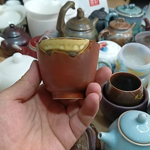 瓷片茶具直播。一单包邮