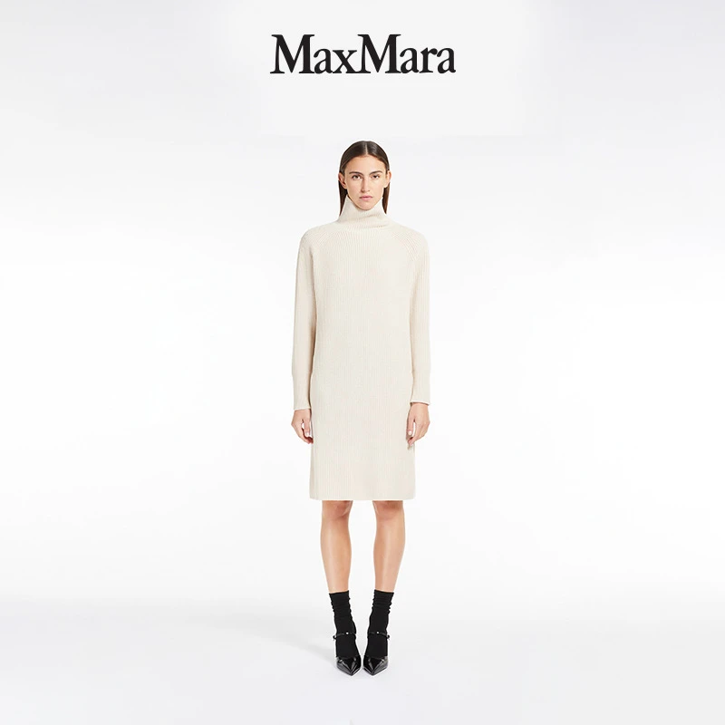 MaxMara 秋冬女装羊毛羊绒针织连衣裙6326014206