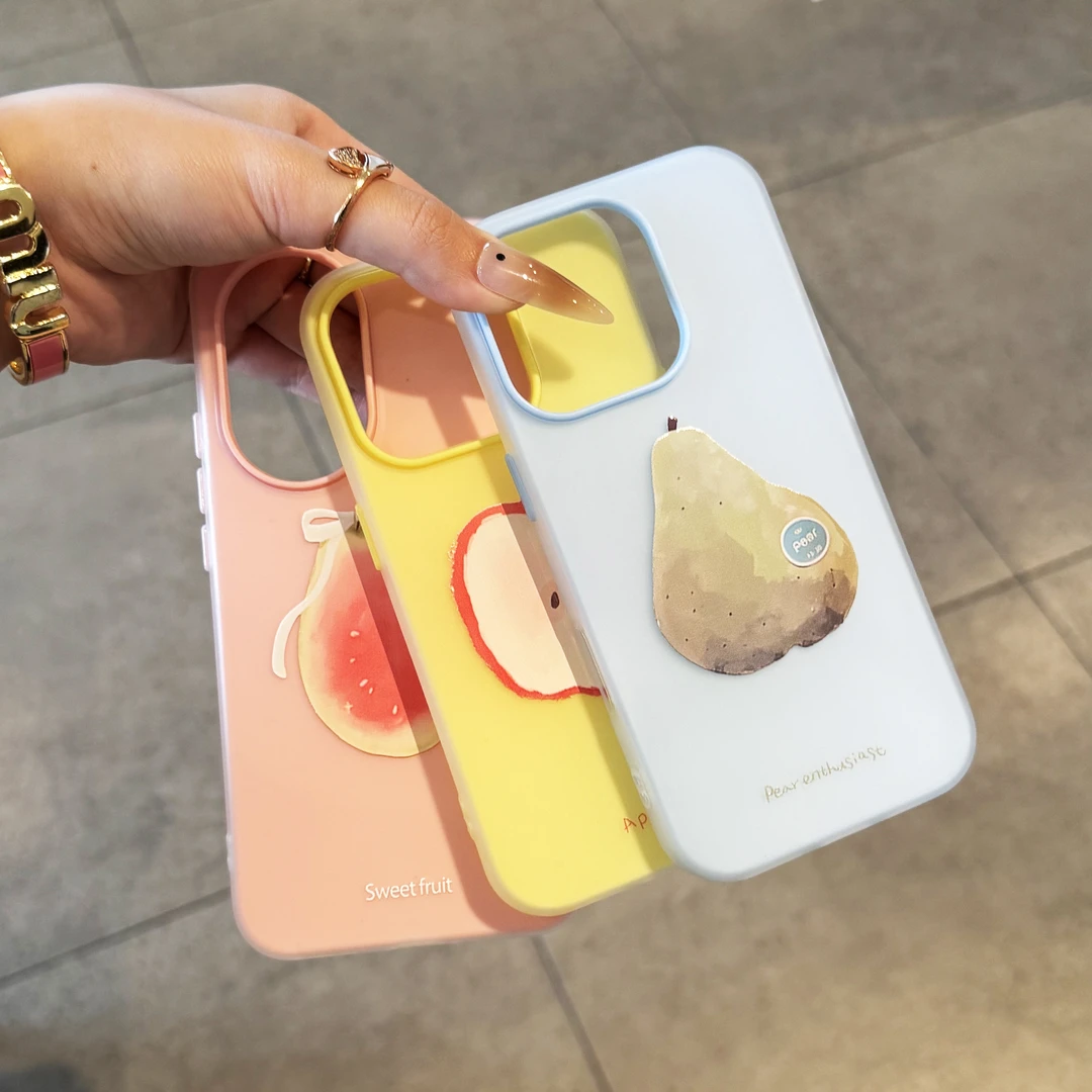 飞虎胜水果合集适用iPhone16苹果果冻二合一华为vivo小米oppo软套