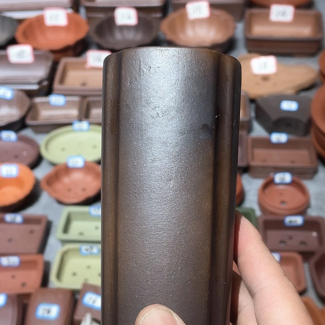 紫砂紫砂小盆5*12微瑕