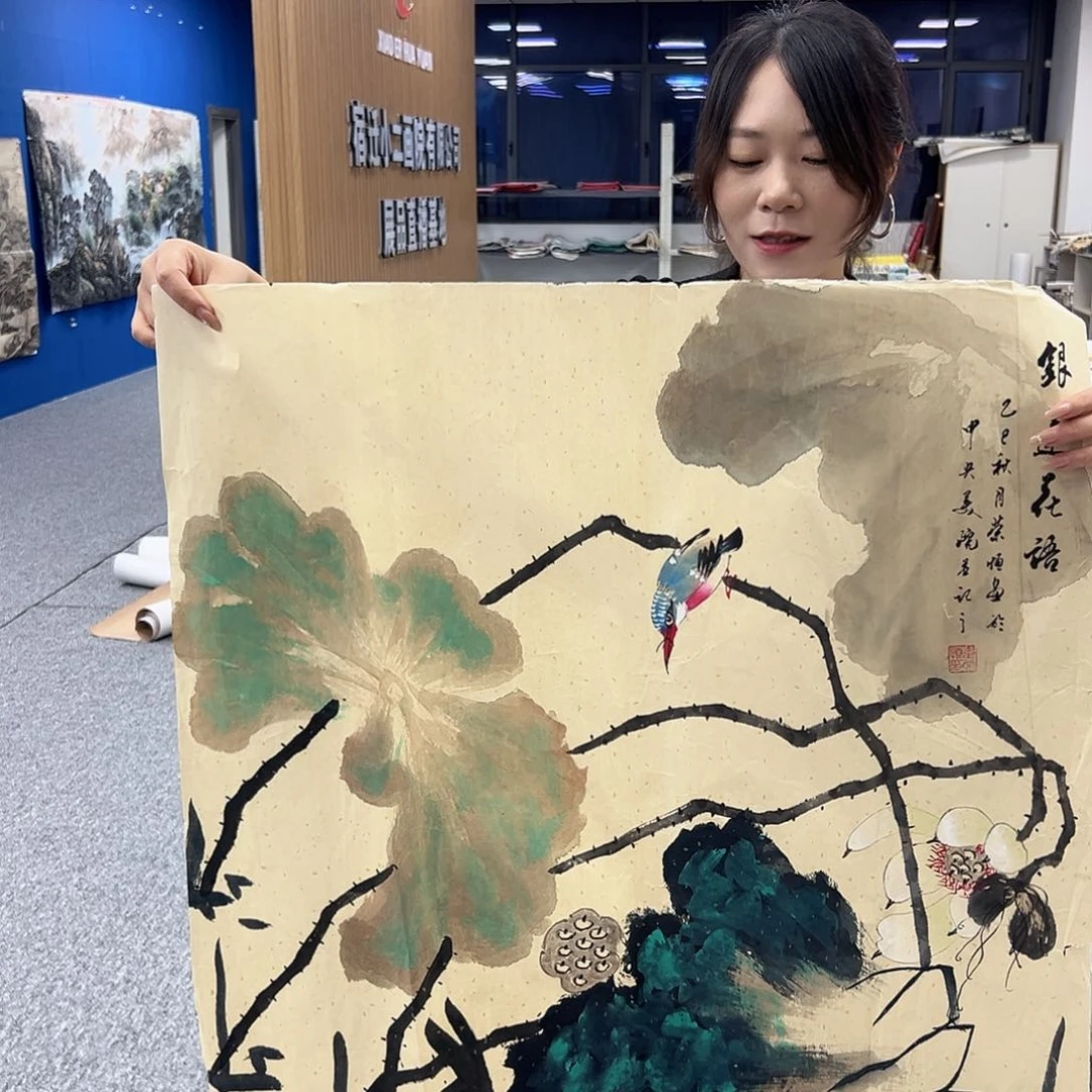 国画纯手绘字画作品欣赏m