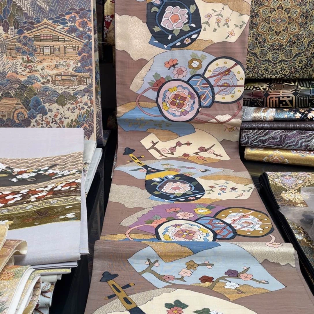 织绣唐锦西阵织 缂丝70