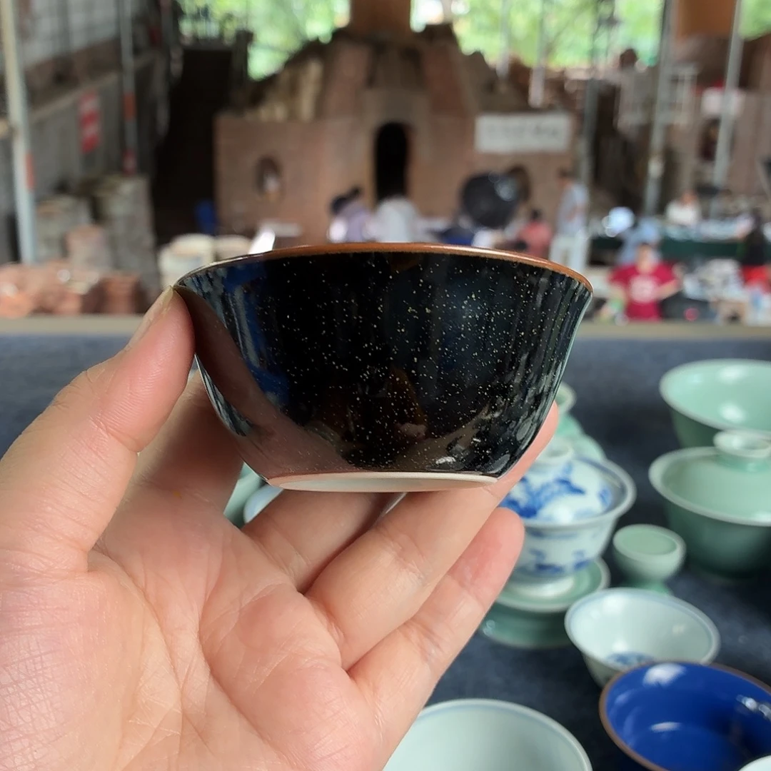 双板桥柴窑杯子的