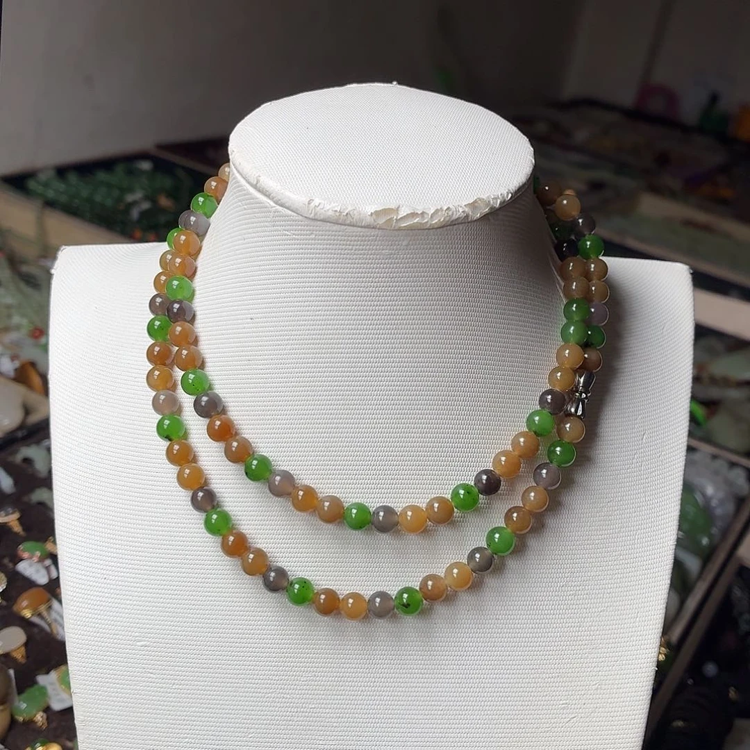 和田玉未镶嵌颈饰孤品漏6