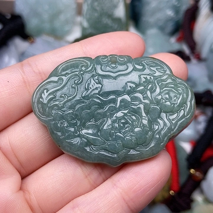 未镶嵌挂件翡翠翡翠