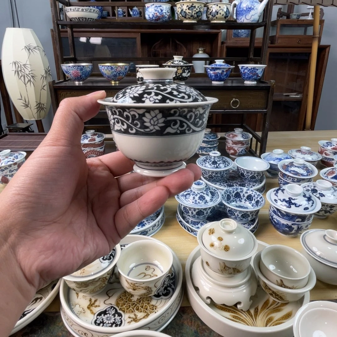 景德镇手工手绘茶具