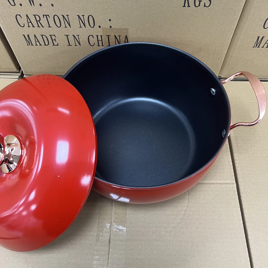 苹果锅家用汤锅颜色随机