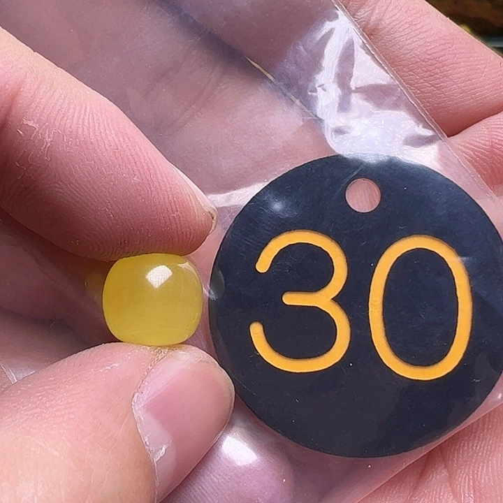 蜜蜡未镶嵌珠宝奇石11.1mm