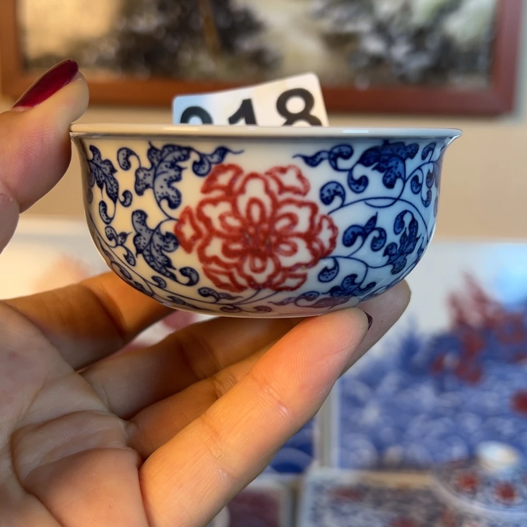 现代瓷青花釉里红工艺