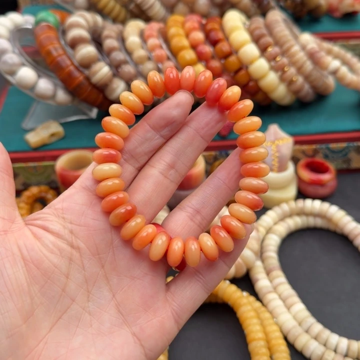 手串/手链驼骨12尺寸算盘珠单圈