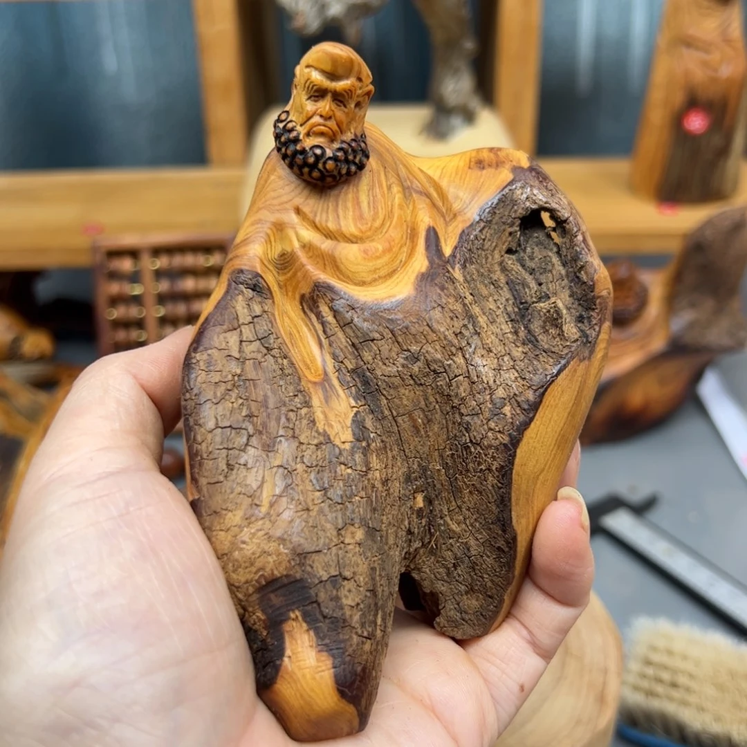 柏木崖柏木摆件手把件，74