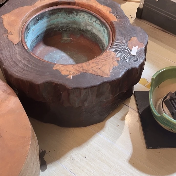 木中古工艺品摆件