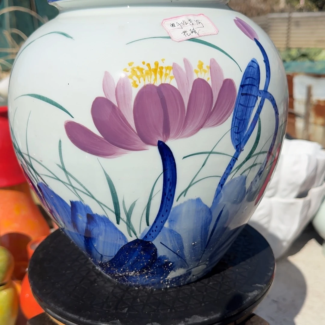 陶瓷微瑕景德镇手工花器