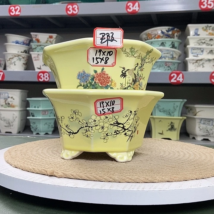 紫砂紫砂花盆0369