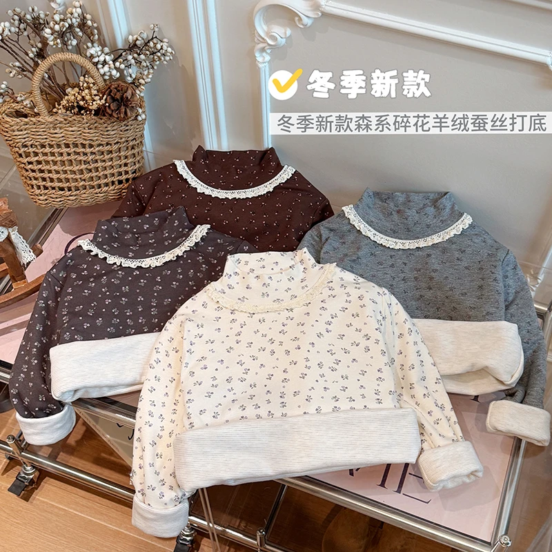 新款6-12岁女童潮款秋冬装上衣长袖打底衫女宝宝洋气卫衣儿童童装