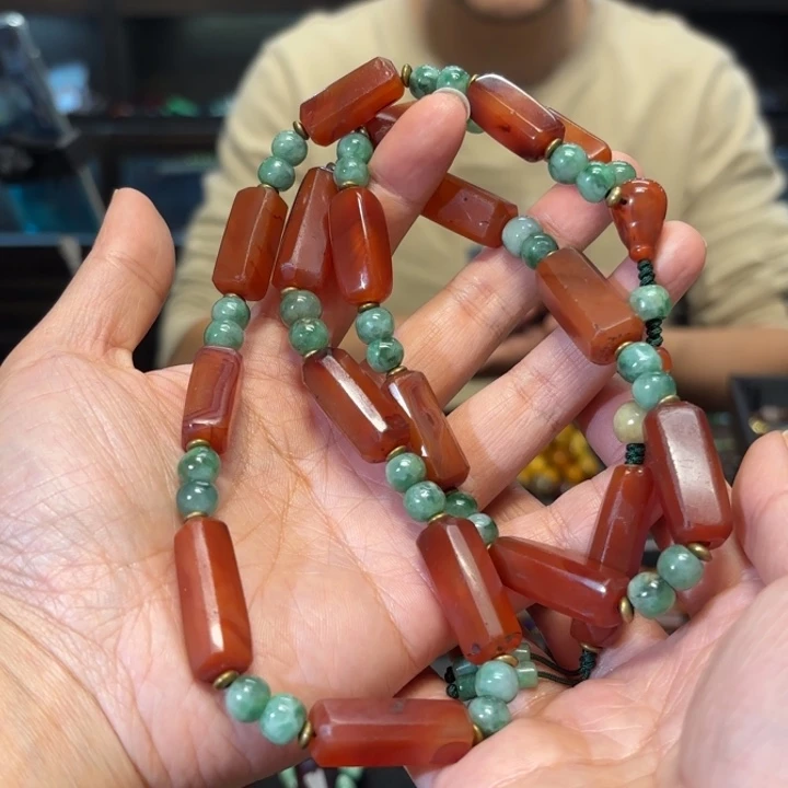 玛瑙/玉髓未镶嵌颈饰