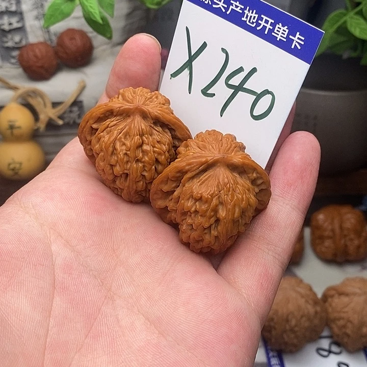 桃核吊坠楼子边37