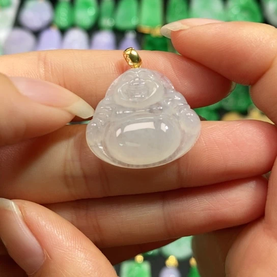 颈饰未镶嵌翡翠吊坠