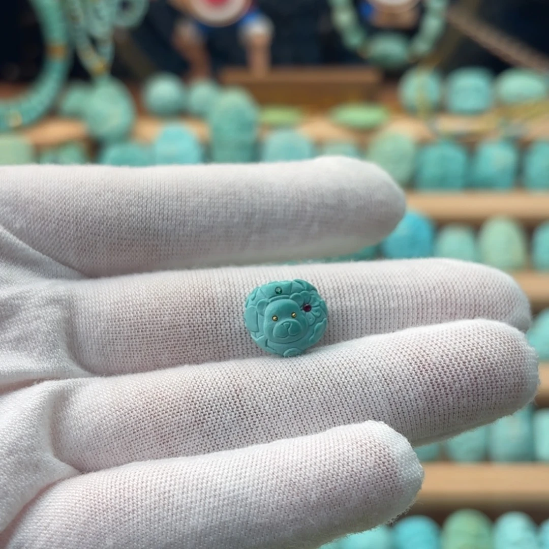 绿松石未镶嵌配饰