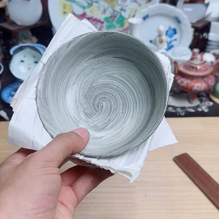 瓷片五个橘吉，口径13啊啊啊啊啊