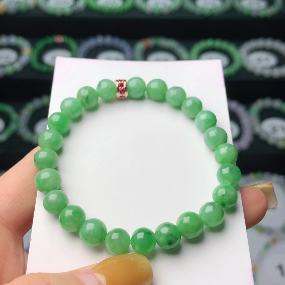 翡翠未镶嵌手链翡翠
