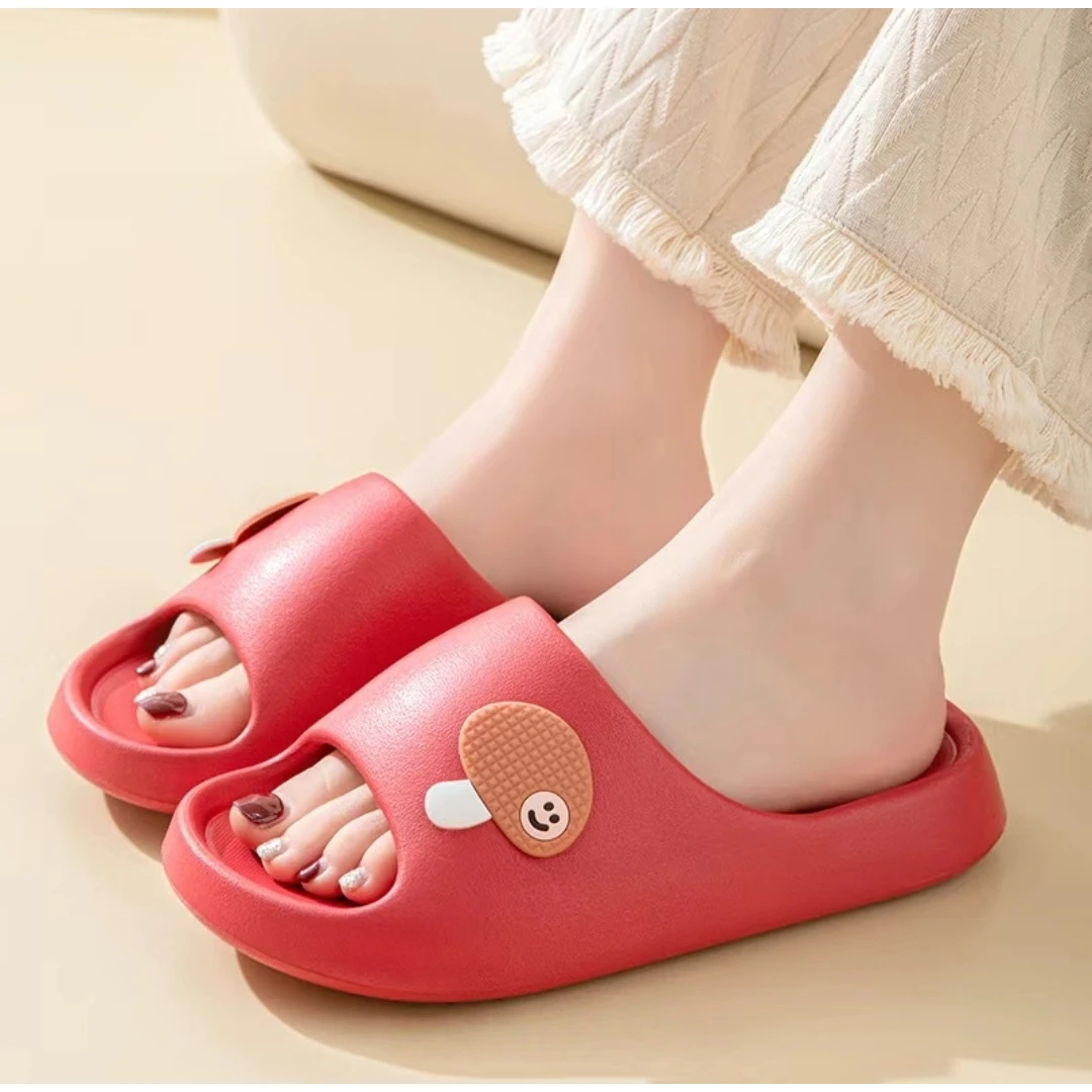 防滑防臭情侣轻盈拖鞋夏季凉外穿2025新款爆款居家小蘑菇凉鞋女款