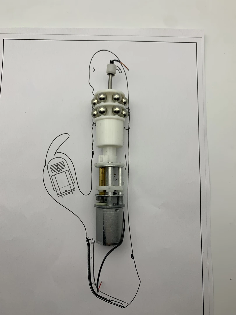 伸缩电机，双珠撸动成品