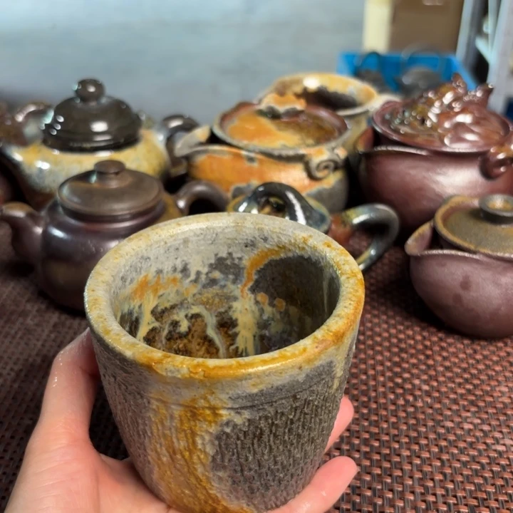 茶杯紫砂段泥大杯260