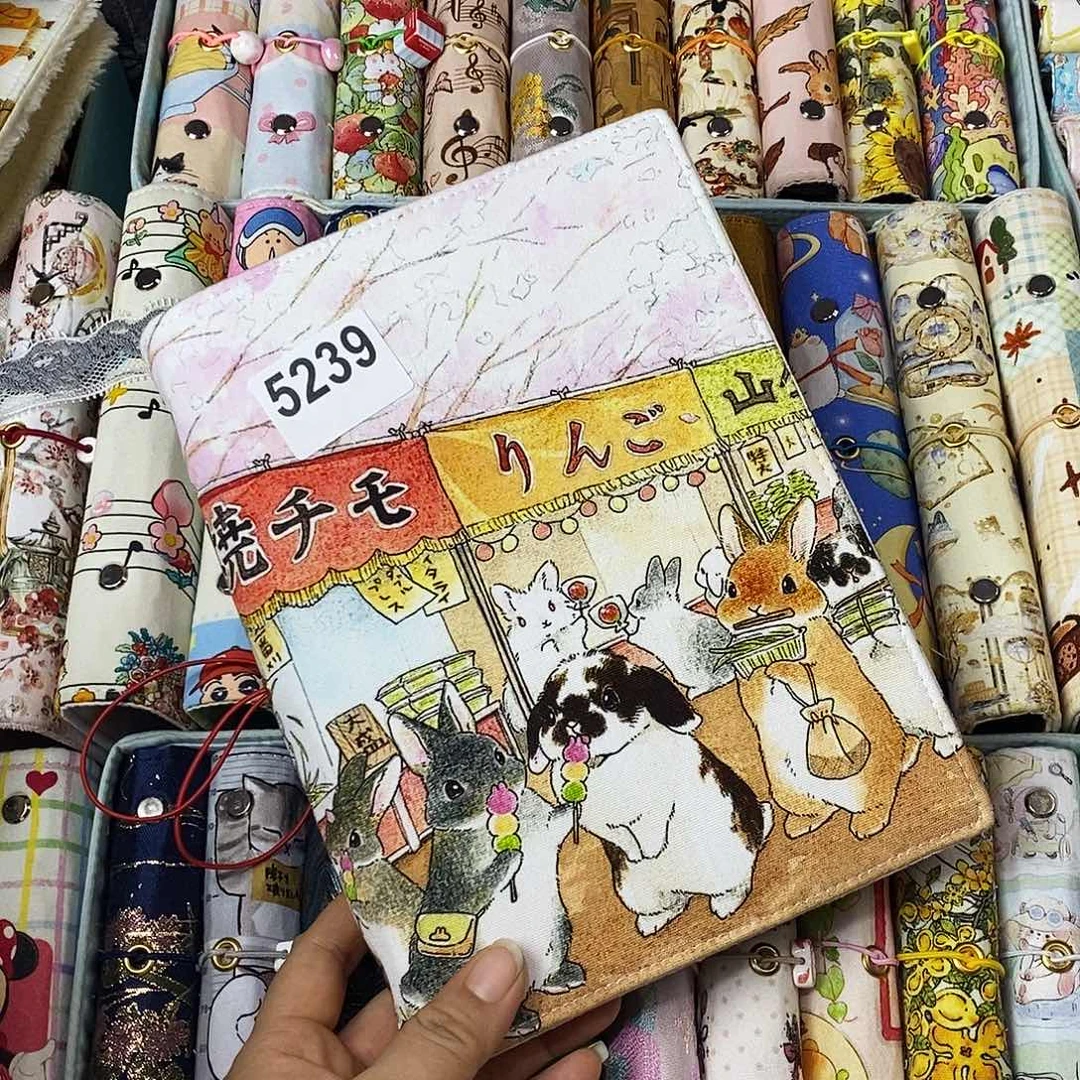 织绣A5 活页不加纸5239