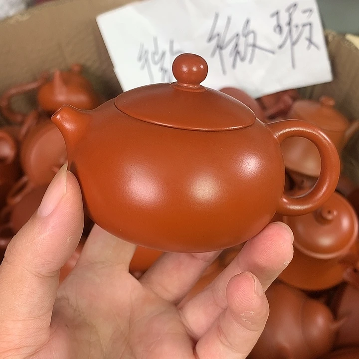 原矿朱泥茶具茶壶家用120