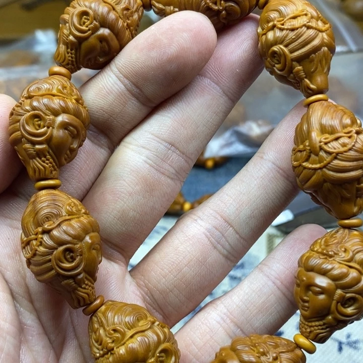 橄榄核手串/手链橄榄核雕工艺手串