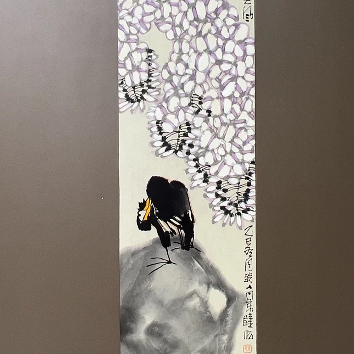 国画孙景隆  手绘原创