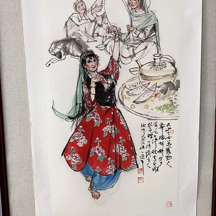 国画亲笔手绘原创