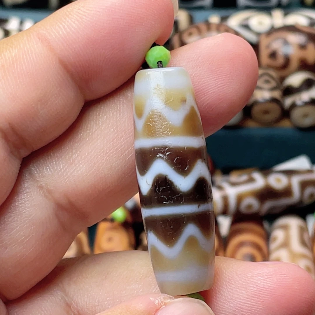 未镶嵌锁骨玛瑙/玉髓小卢水纹