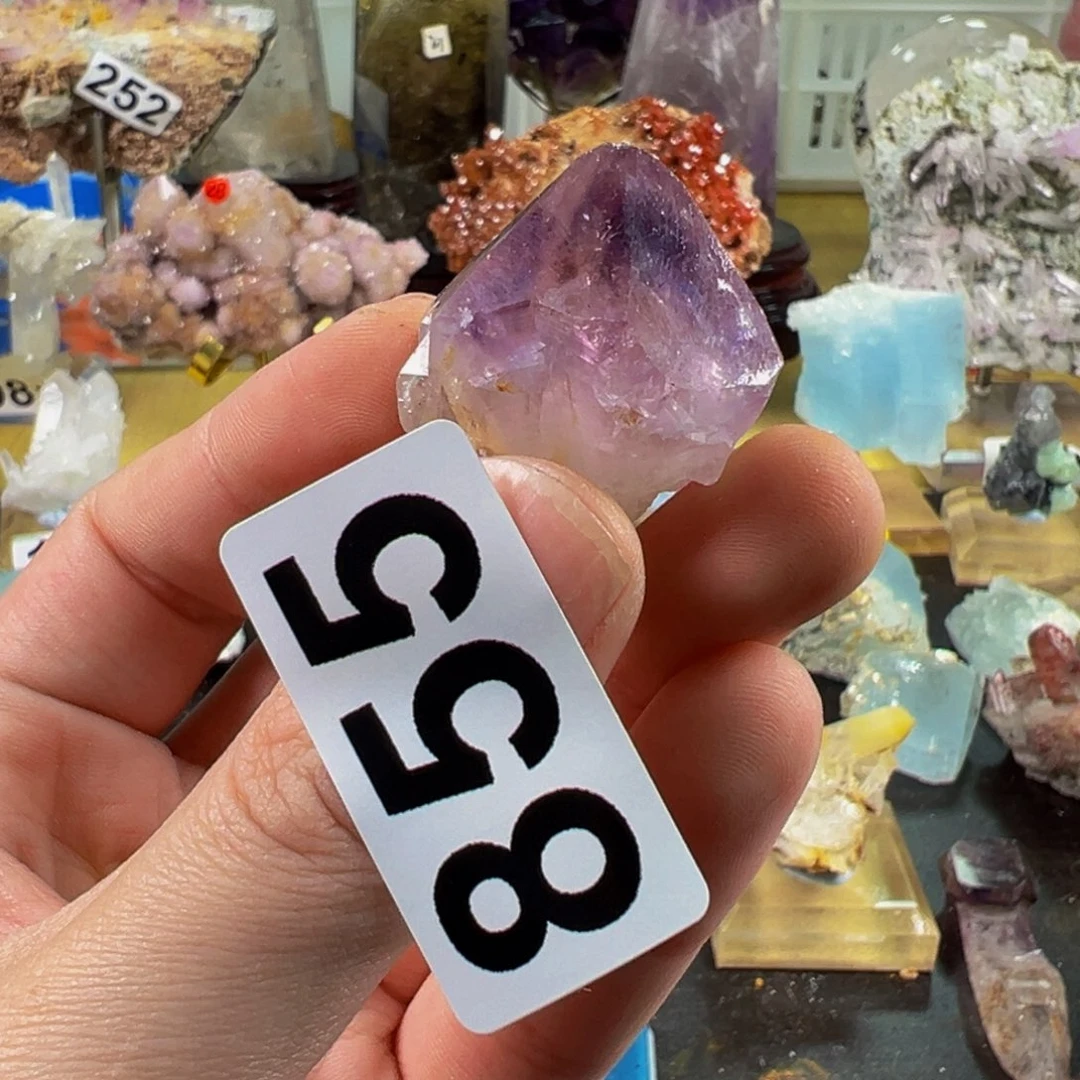 珠宝半成品紫晶未镶嵌