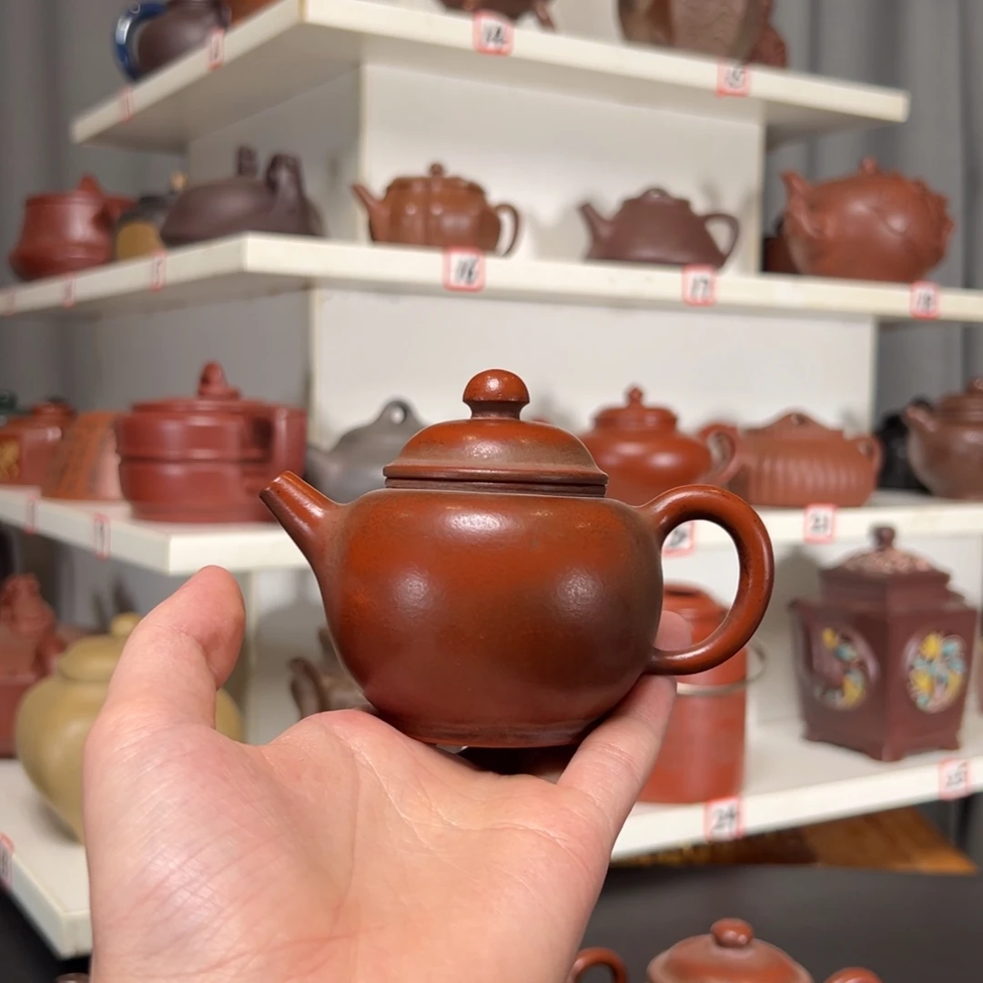 唐***波茶壶紫砂原矿紫砂