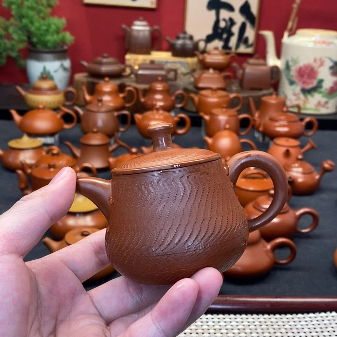 茶壶紫砂潮州手拉壶s l h