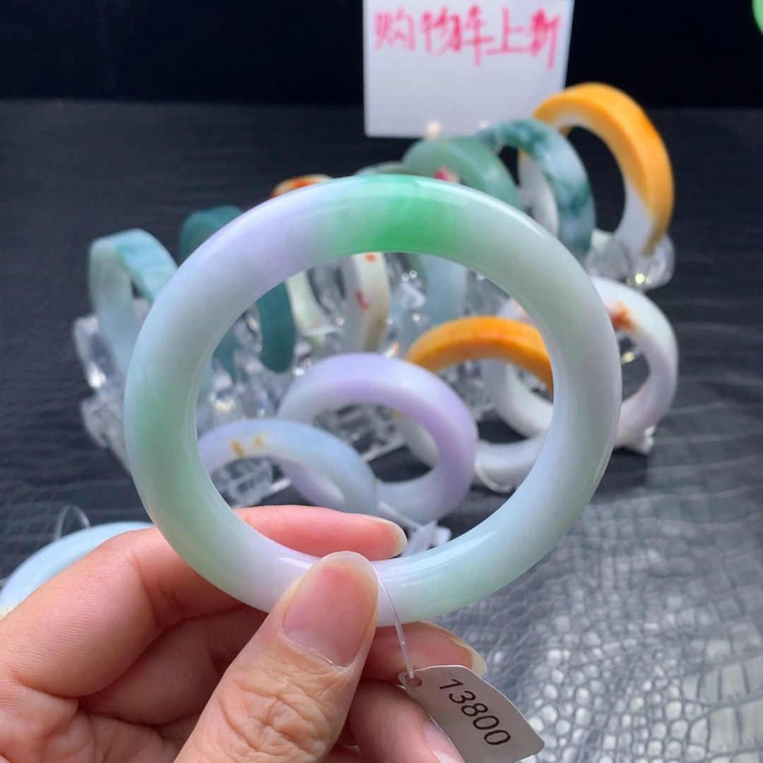 定制翡翠未镶嵌手镯定制
