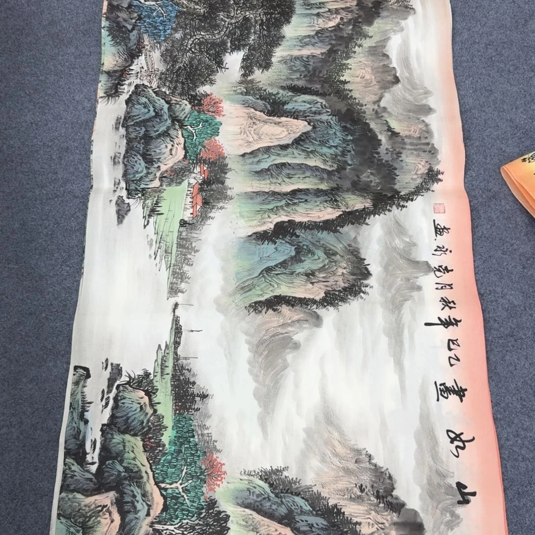 国画国画作品宣纸纯手绘
